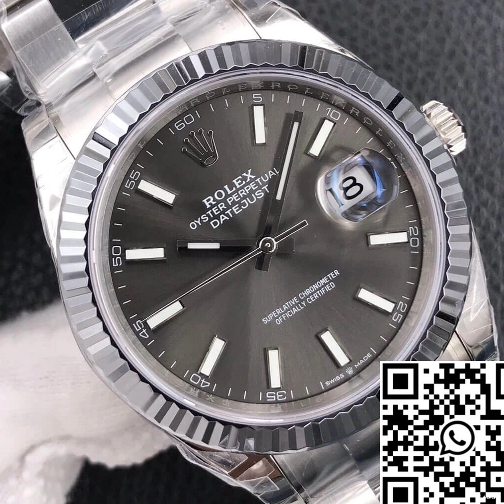Factory M126334-0013 Datejust Rolex VS Grey Dial 0123